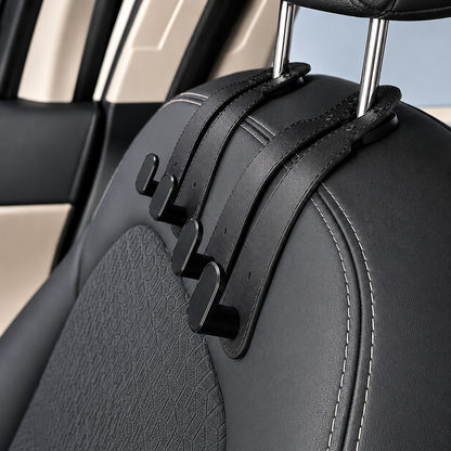 Premium Car Seat Headrest Bag Hook – 2-in-1 Universal Car Seat