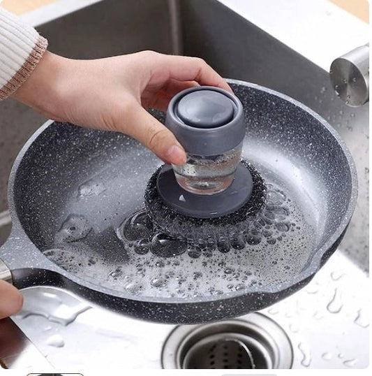 EasyPress Soap Dispenser Scrubber (Pack of 2)