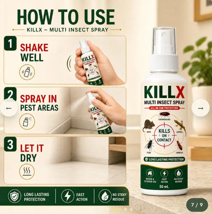 InsectGuard™ Advanced Multi-Insect Killer Spray (Pack of 3) BUY 1 GET 2 FREE