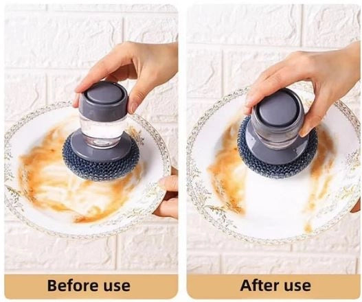 EasyPress Soap Dispenser Scrubber (Pack of 2)