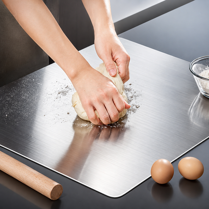 Premium Stainless Steel Chopping Board | 35×31 CM