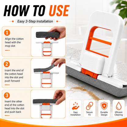Mini Foldable Mop for Kitchen