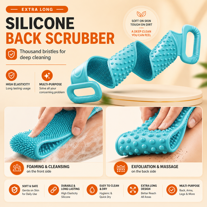 Eco-Friendly Silicone Bath Brush