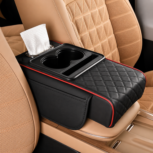 DriveEase 5-in-1 Universal Car Armrest Console Cushion