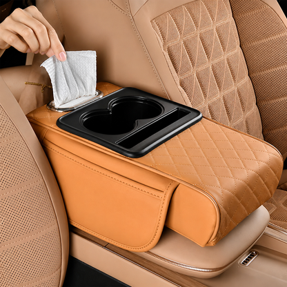 DriveEase 5-in-1 Universal Car Armrest Console Cushion